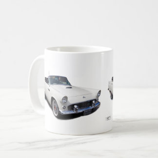 1955 white convertible mugs
