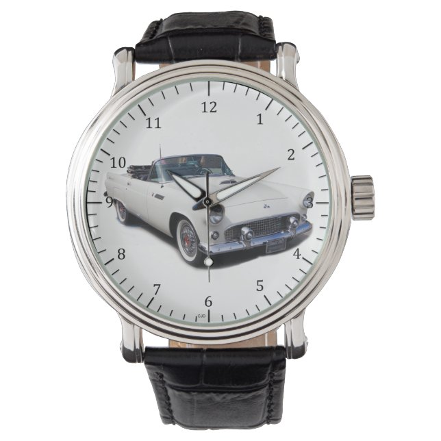 1955 white convertible watch (Front)