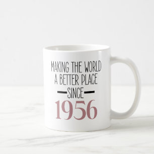 1956 Birthday 70 70th Years Old Gifts Women Mom Coffee Mug