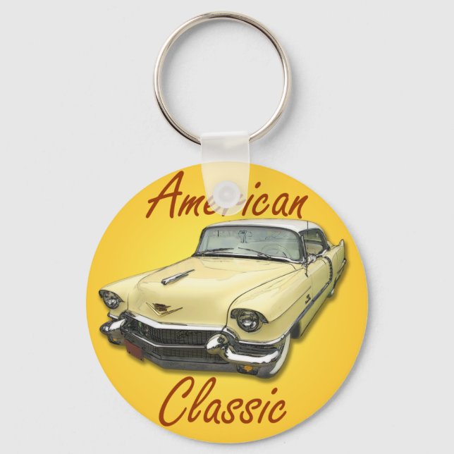 1956 Cadillac DeVille Keychain (Front)