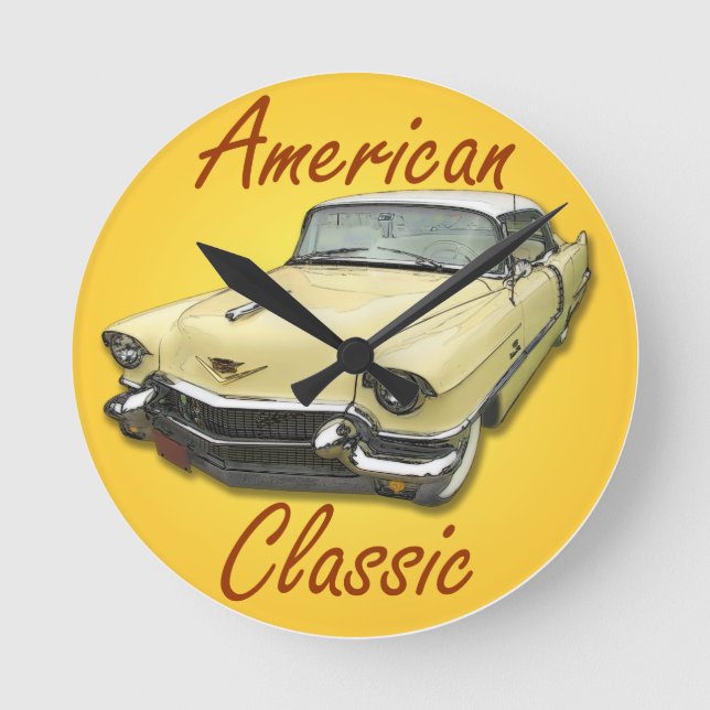 1956 Cadillac DeVille Round Clock (Front)