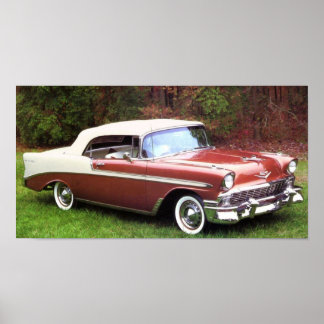 1956 Chevrolet Bel-Air Convertible Posters