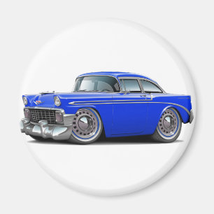 1956 Chevy Belair Blue Car Magnet