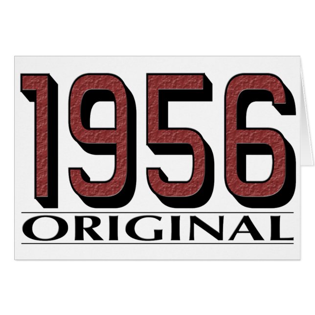 1956 Original (Front Horizontal)