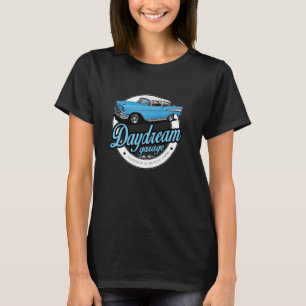 1957 57 chevys truck vintage cars bel air garage T-Shirt