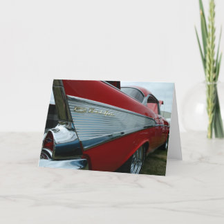 1957 Bel Air Card