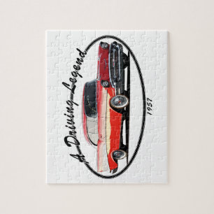 1957 BEL AIR RED JIGSAW PUZZLE