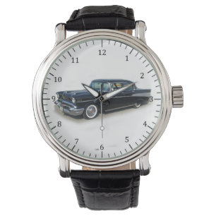 1957 black Bel Air 4 door watch