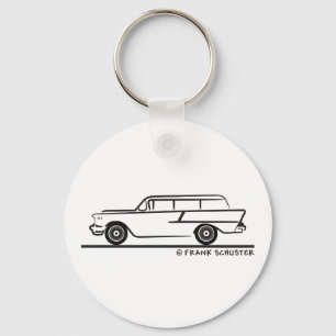 1957 Chevrolet 1-50 Stationwagon Keychain