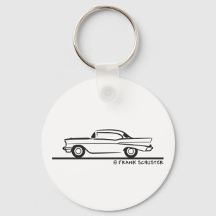 1957 Chevrolet Hardtop Coupe Keychain