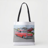 1957 Chevy Bel-Air Hot Rod Tote Bag (Front)