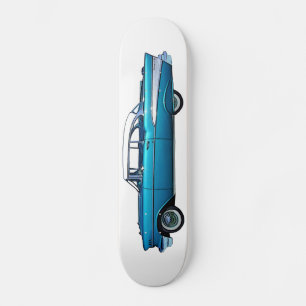 1957 Chevy Chevrolet Bel Air Classic car auto Skateboard