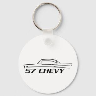 1957 Chevy Hard Top Type Keychain