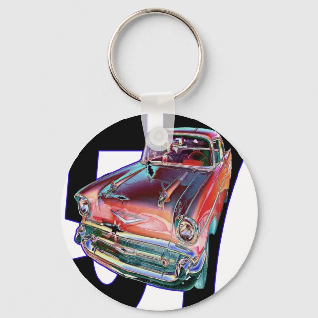 1957 Chevy Keychain (Front)