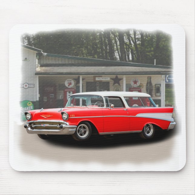 1957 Chevy Nomad Mouse Pad (Front)