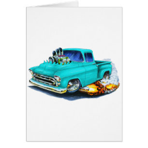 1957 Chevy Pickup Turquoise