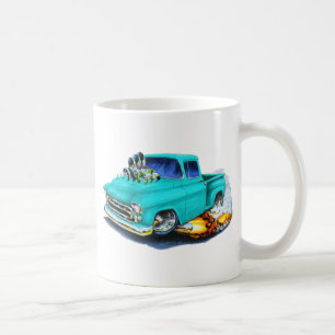 1957 Chevy Pickup Turquoise Coffee Mug