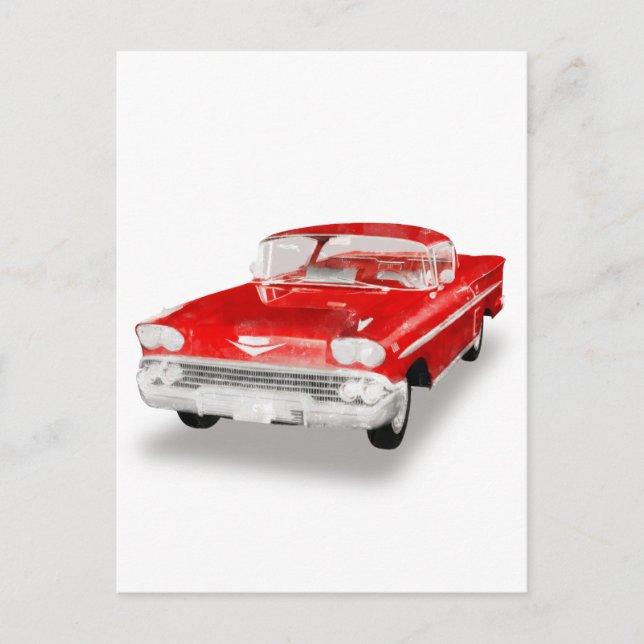 1957 Impala Postcard (Front)