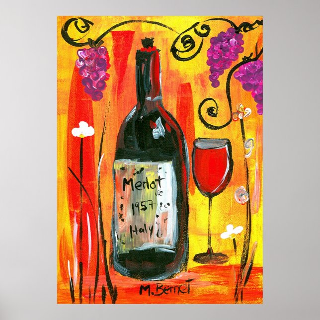 1957 Merlot Poster (Front)