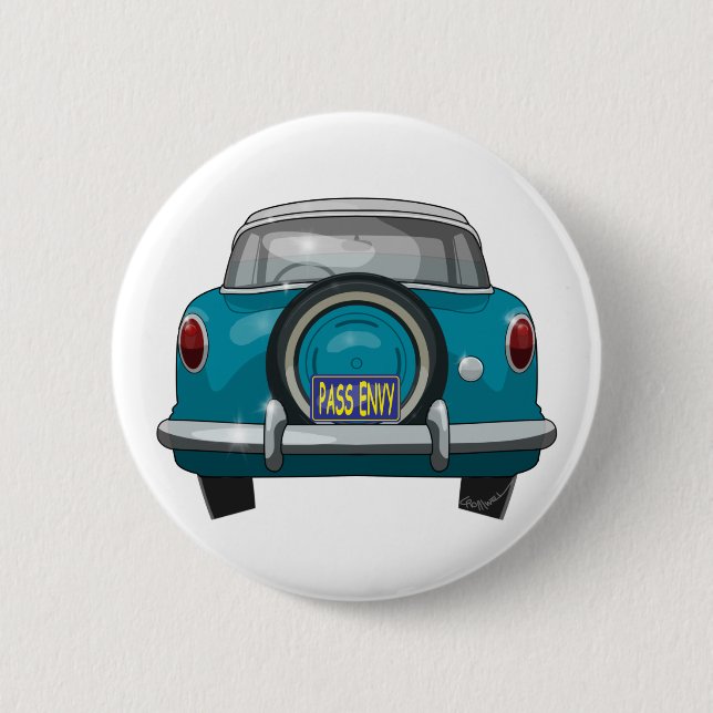 1957 Metropolitan Rear 2 Inch Round Button (Front)