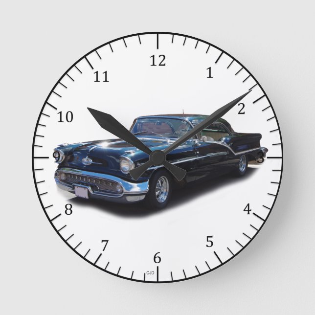 1957 Olds 88 clock (Front)