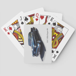 1957 Olds 88 playing cards