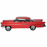 1957 Red Lincoln Capri Keychain Photo Sculpture Keychain<br><div class="desc">Photo sculpture keychain of a beautiful red 1957 Lincoln Capri. See the entire Nifty 50s Keychain collection in the SPECIAL TOUCHES | Party Favours section.</div>