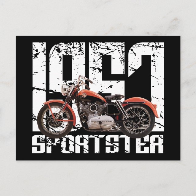 1957 Sportster Postcard (Front)