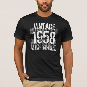 1958 Birthday Year - The Best 1958 Vintage T-Shirt