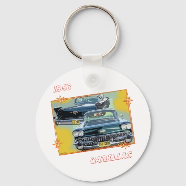 1958 CADILLAC 3 KEYCHAIN (Front)