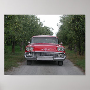 1958 Chevrolet Impala Poster