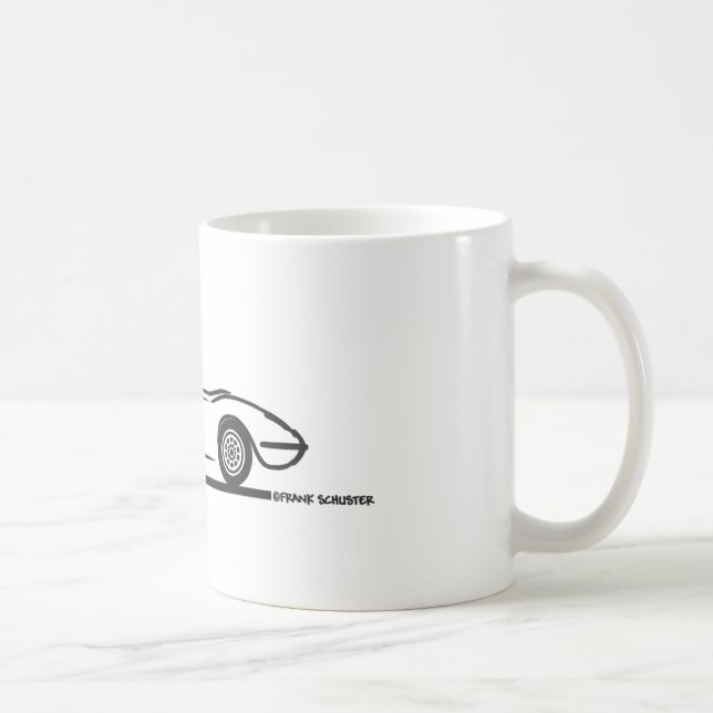 1958 Corvette Convertible Coffee Mug (Right)