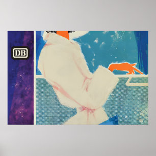1958 German Railways Poster Better go with