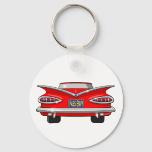 1959 Chevrolet Chevy Impala Pass Envy Keychain