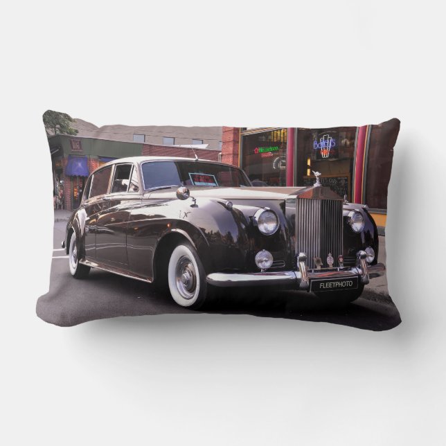 1959 Classic Rolls Royce Lumbar Pillow (Front)