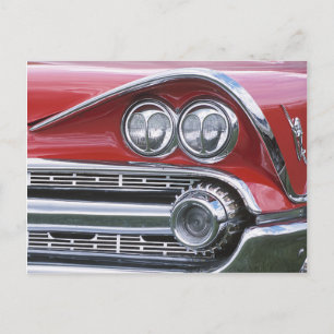 1959 Dodge Classic Car Grill Photograph Postcard