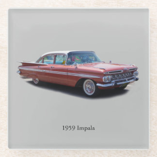 1959 Impala glass coaster