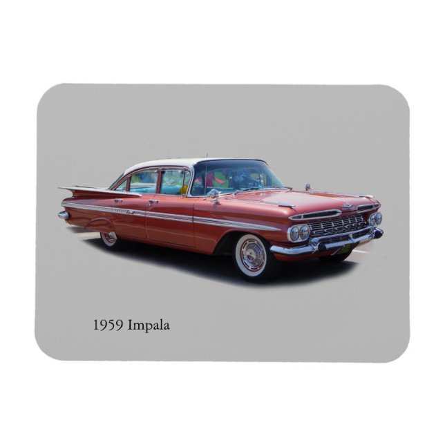 1959 Impala magnet (Horizontal)