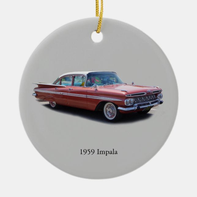 1959 Impala ornament (Front)