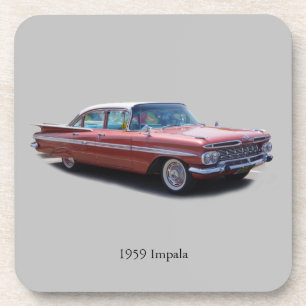 1959 Impala set of 6 coasters
