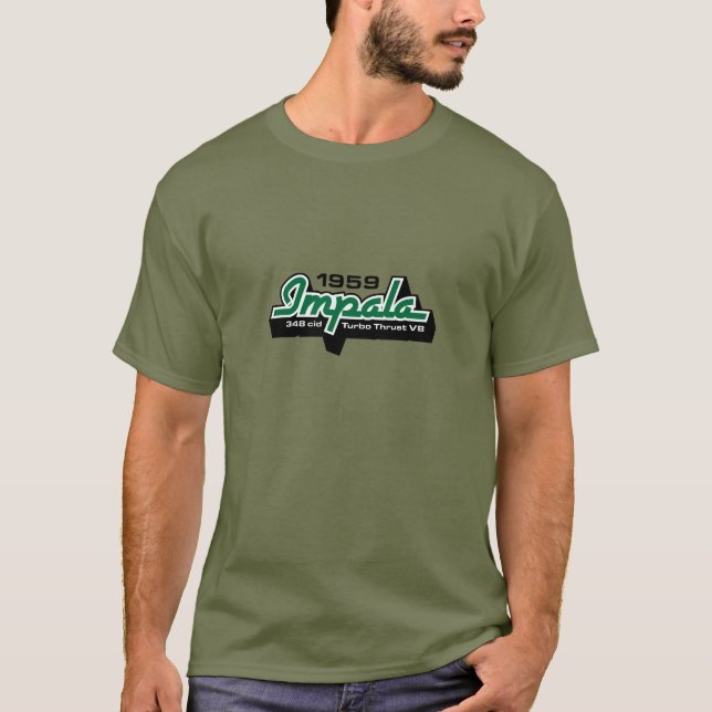 1959 Impala Shadow T-Shirt (Front)