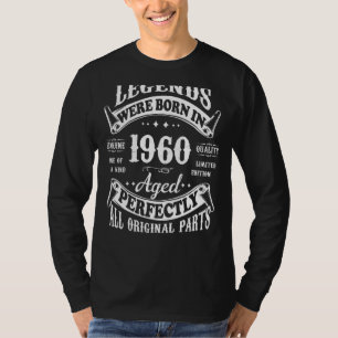 1960 Birthday 63 Years Old Women Men 63rd Birthda T-Shirt