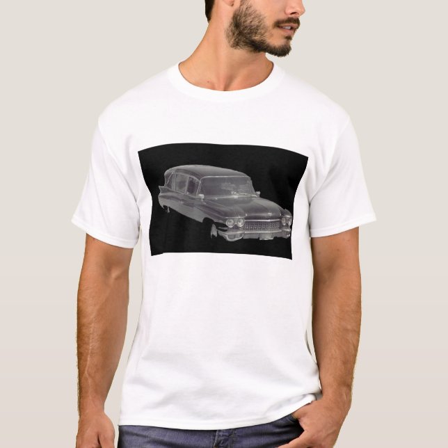 1960 Cadillac Hearse T-Shirt (Front)
