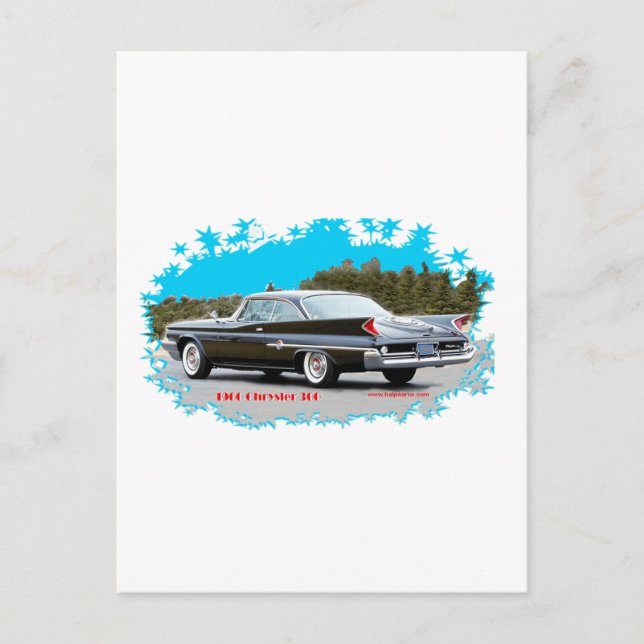 1960_Chrysler_300 Postcard (Front)