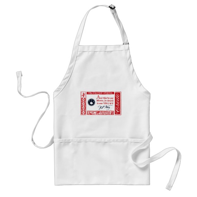 1960 Frances Scott Key American Credo Standard Apron (Front)