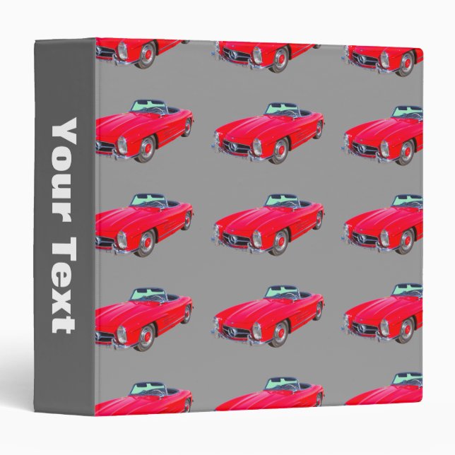 1960 Mercedes Benz 300 SL Convertible Binder (Front/Spine)