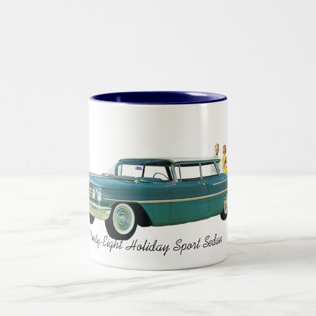 1960 Oldsmobile Ninety Eight Holiday Sport Sedan Two-Tone Coffee Mug (Center)