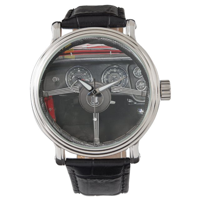 1960 Triumph TR3 Steering Wheel Watch (Front)