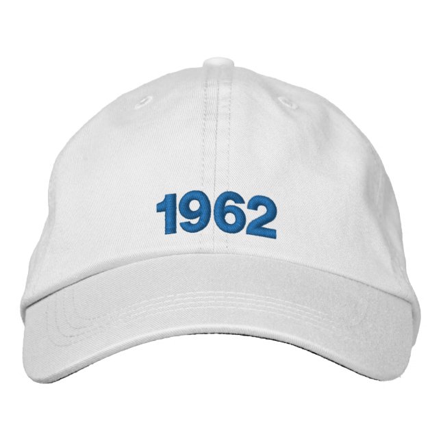 1960's EMBROIDERED BASEBALL CAP (Front)