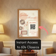 1960s Golden Moments Memory Care Canvas Art